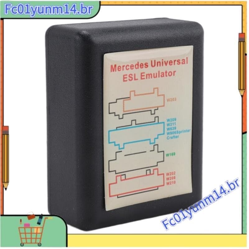 1 PCS Emulador De Bloqueio De Direção Universal Com Som Preto Para ESL ELV Sprinter