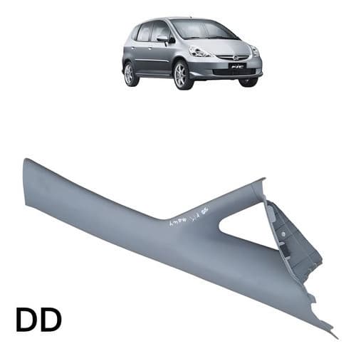 Acabamento Coluna Dianteiro Direito Honda Fit 2004 Á 2008 Or