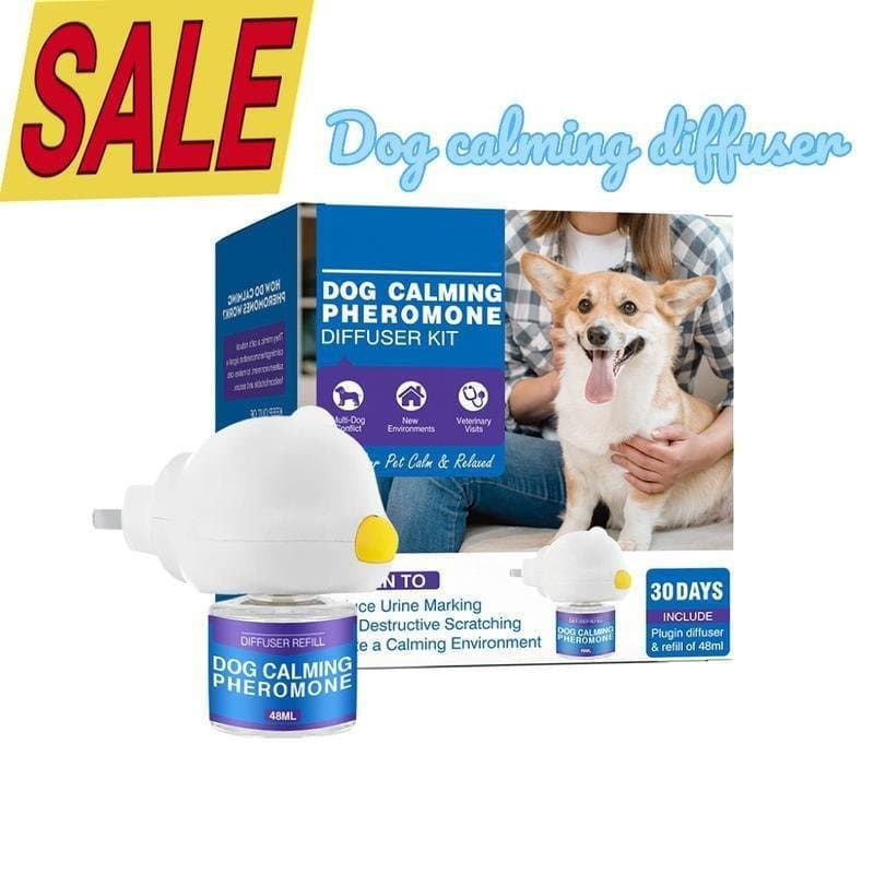 Difusor calmante para cães pode prevenir micção, latidos e ansiedade DYKD