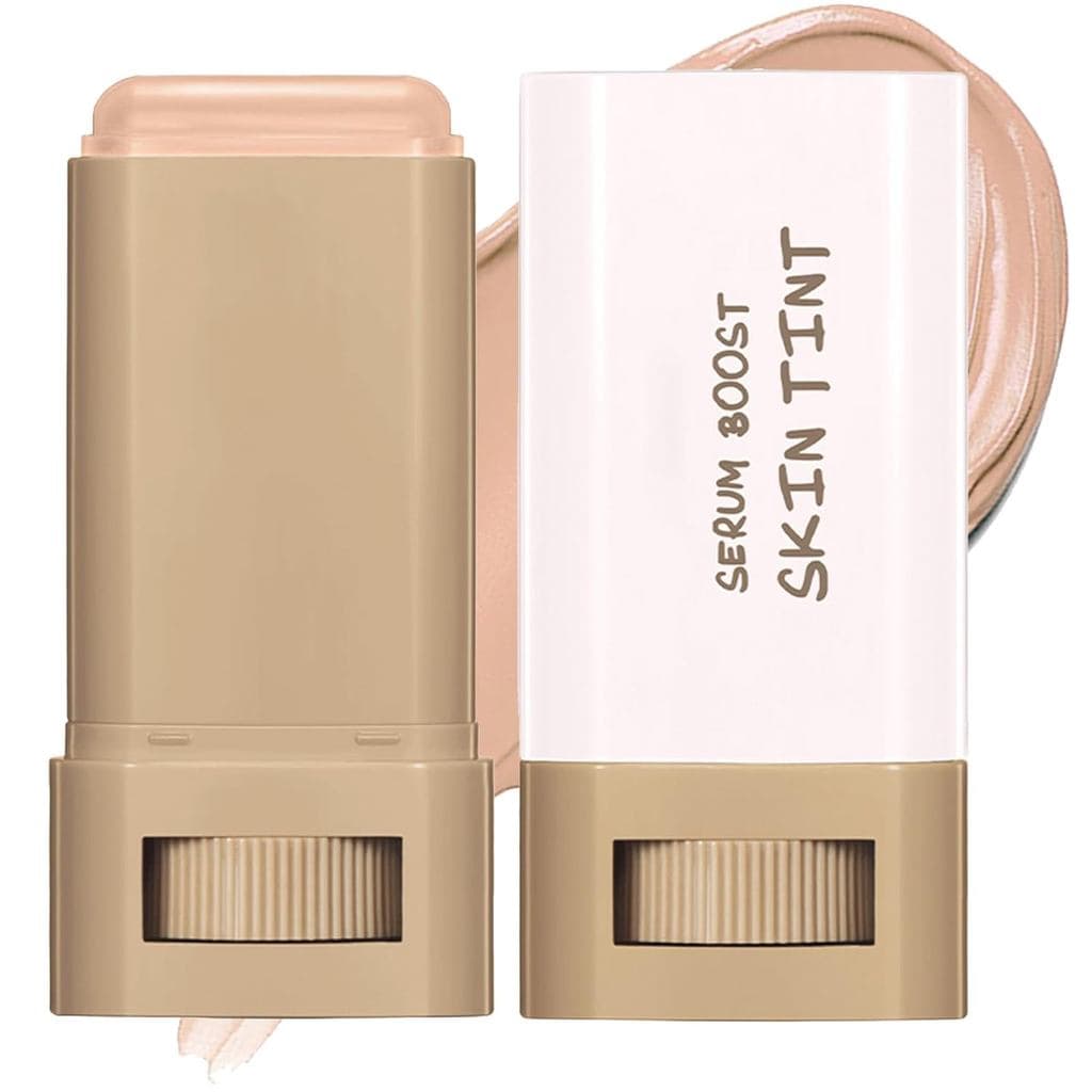 Bálsamo de Beleza, Sérum, Bastão de Base Sólida para Realçar a Cor da Pele, Base Sólida com Cor, Corretor de Cor Facial,