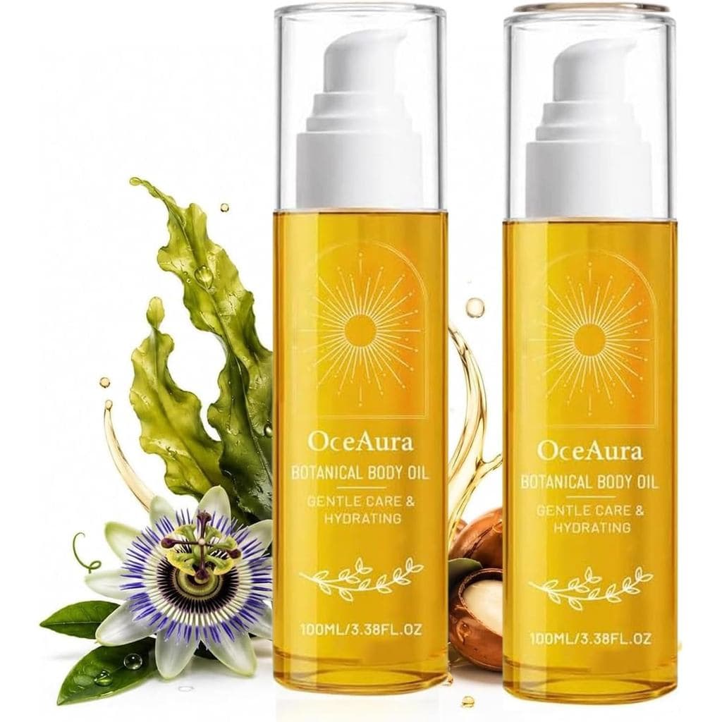 Loção Corporal com Essência de Plantas - 120ml, Óleo Corporal Bio-Nutritivo Leve e Hidratante, Absorve Rapidamente, Adeq