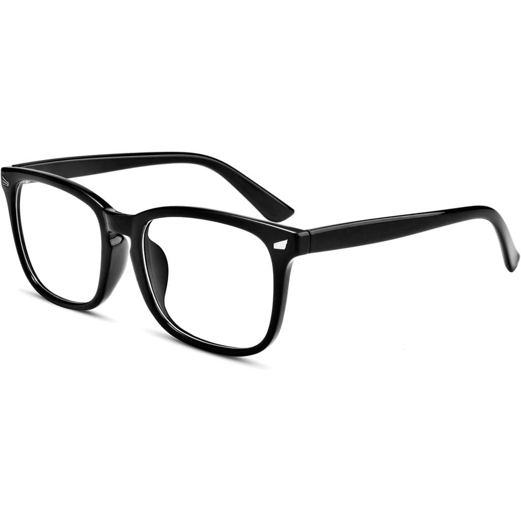 Óculos EYLRIM comção Quadrada e Lentes Transparentes, Sem Grau
