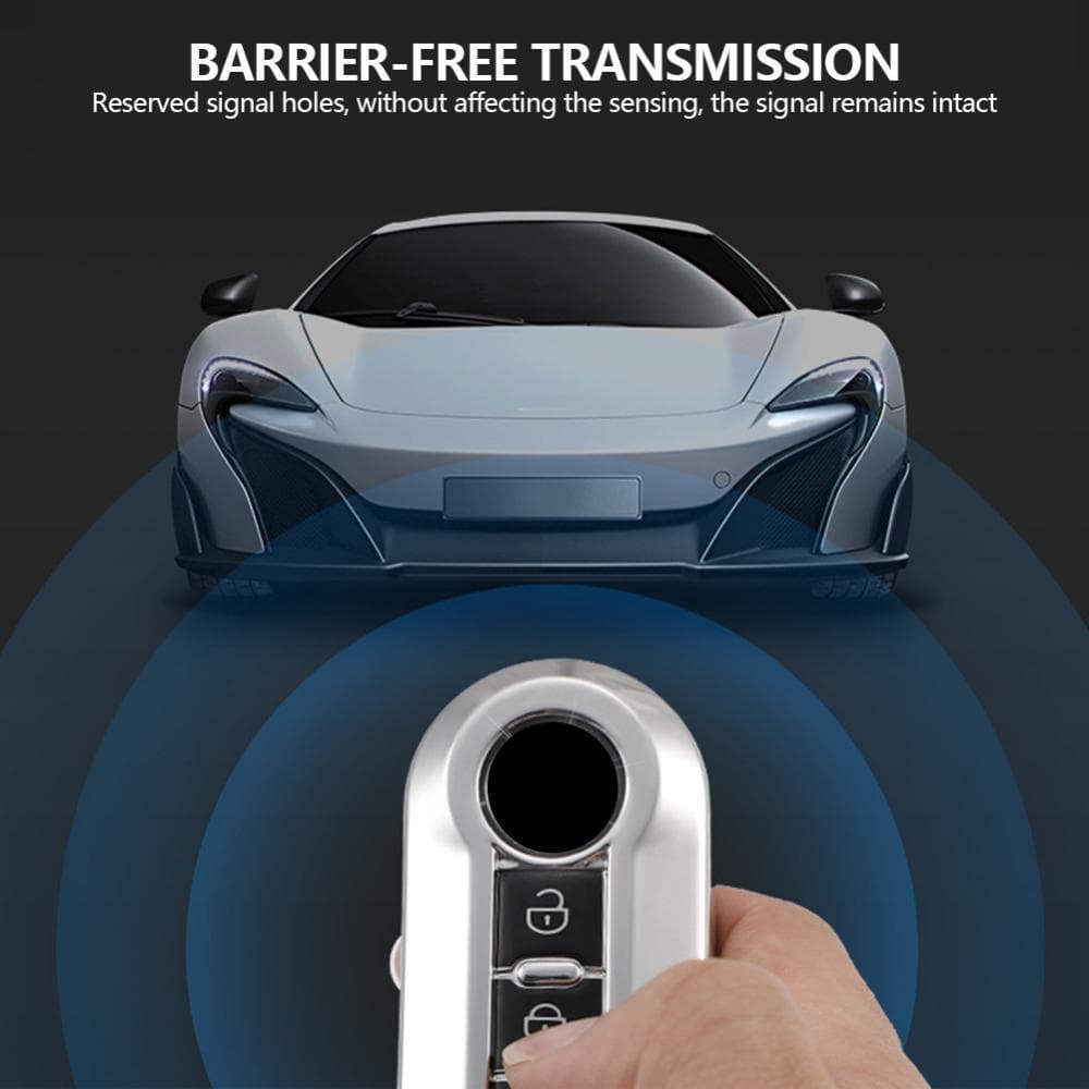 NOBELJIAOO Capa Para Chave Flip De Carro TPU Auto Shell Fob 3 Botões Fiat Ducato 500 500L Panda Grande Punto Lancia Musa
