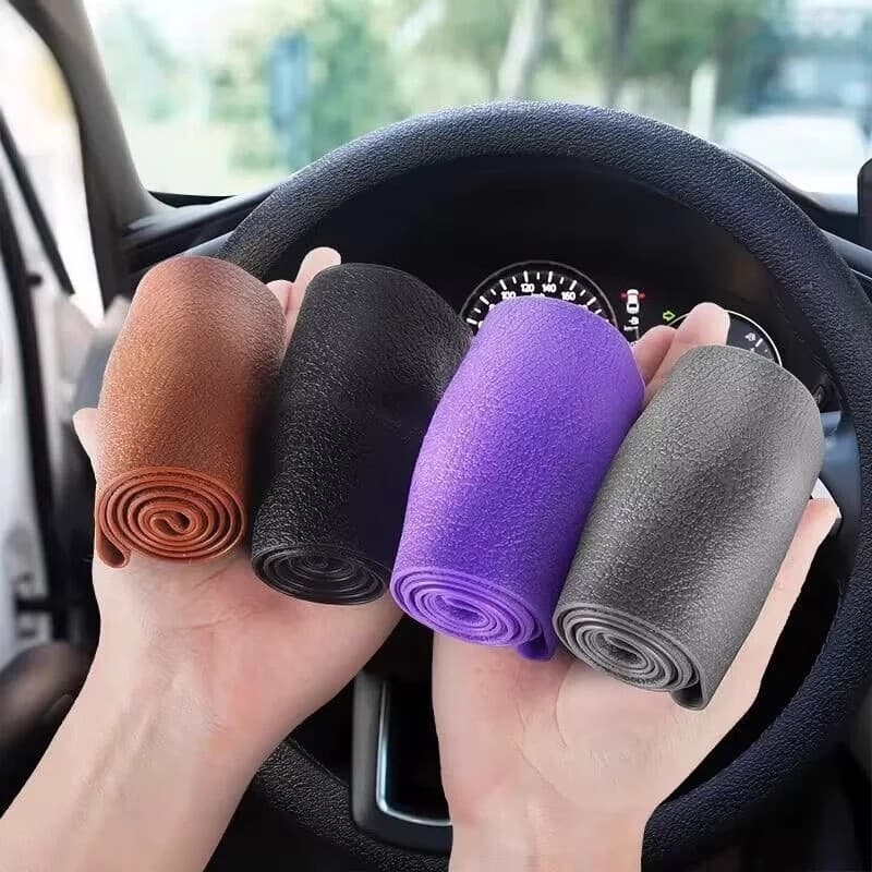 Capa de Silicone para volante de carro, masculina, feminina, verão, absorvente de suor, antiderrapante, Universal, quatr