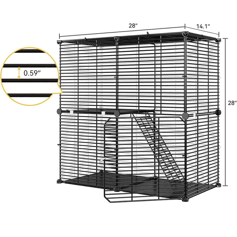 Nova grande gaiola de Metal interior DIY costura livre Super grande espaço múltiplas especificações adequadas para todos