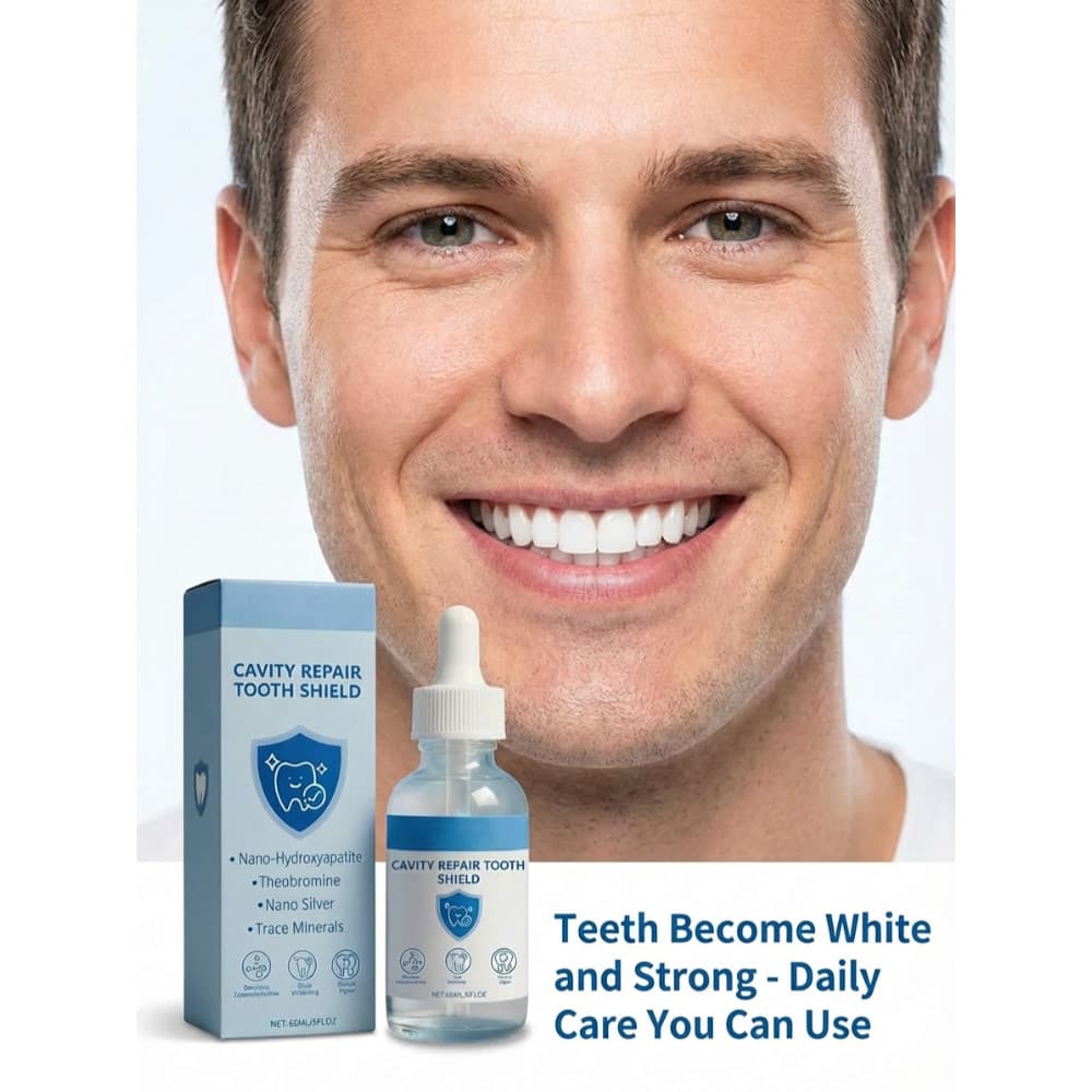 【Recomendado por Dentistas】Essência Dental de Hidroxiapatita/Proteção Contra Manchas e Cuidados Orais/Solução de 60ml