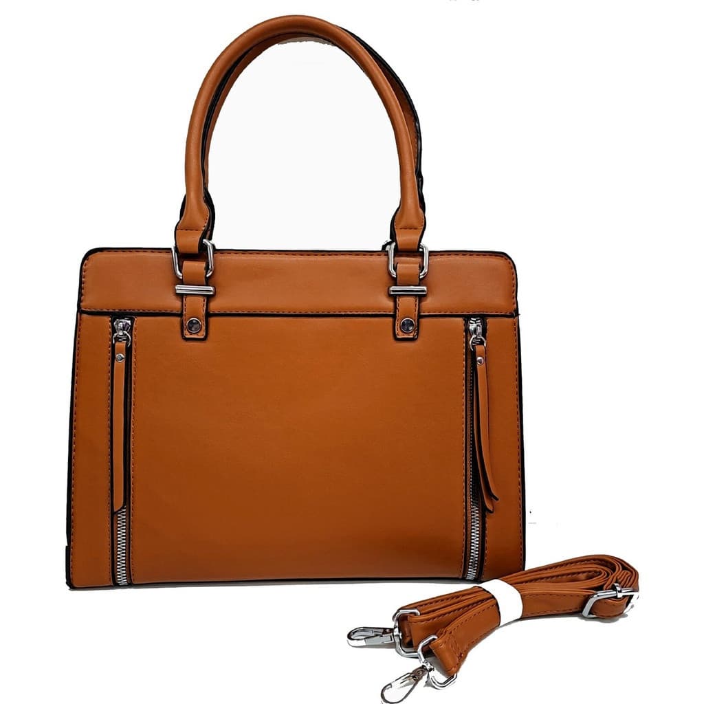 Bolsa Feminina  Transversal Ombro Elegante Trabalho Viagem Social 2 Zíper