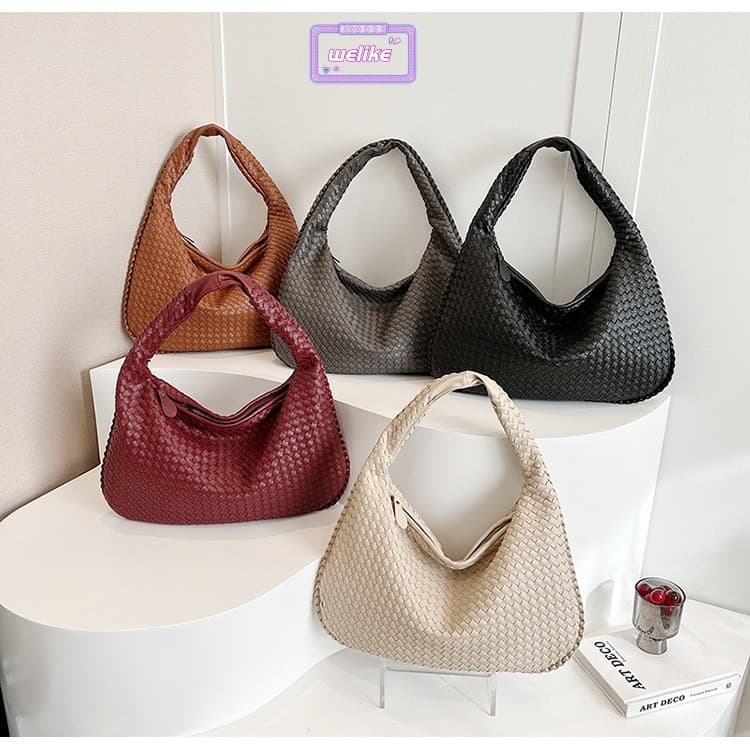 Bolsa feminina de couro genuíno de grande capacidade - leve e espaçosa, adequada para uso diário