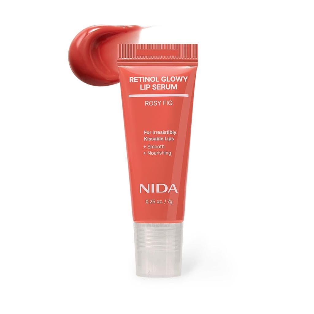 NIDARetinolGlowyLipSerum | Sérum Hidratante para Lábios Brilhantes, Nutridos e Volumosos | Para Lábios Irresistivelmente