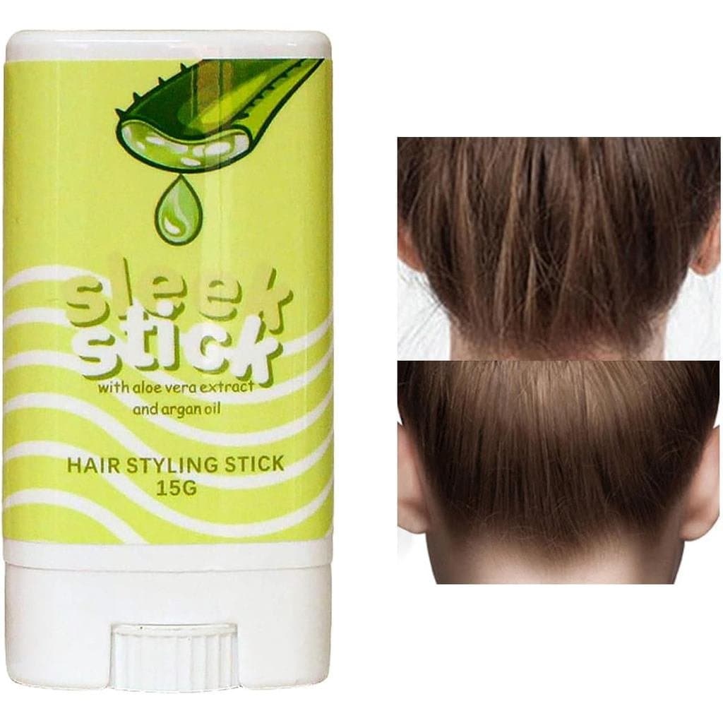Bastão de Cera para Cabelo, Bastão de Cera para Controle de Pontas, Bastão de Cera para Pentear sem Oleosidade para Fios