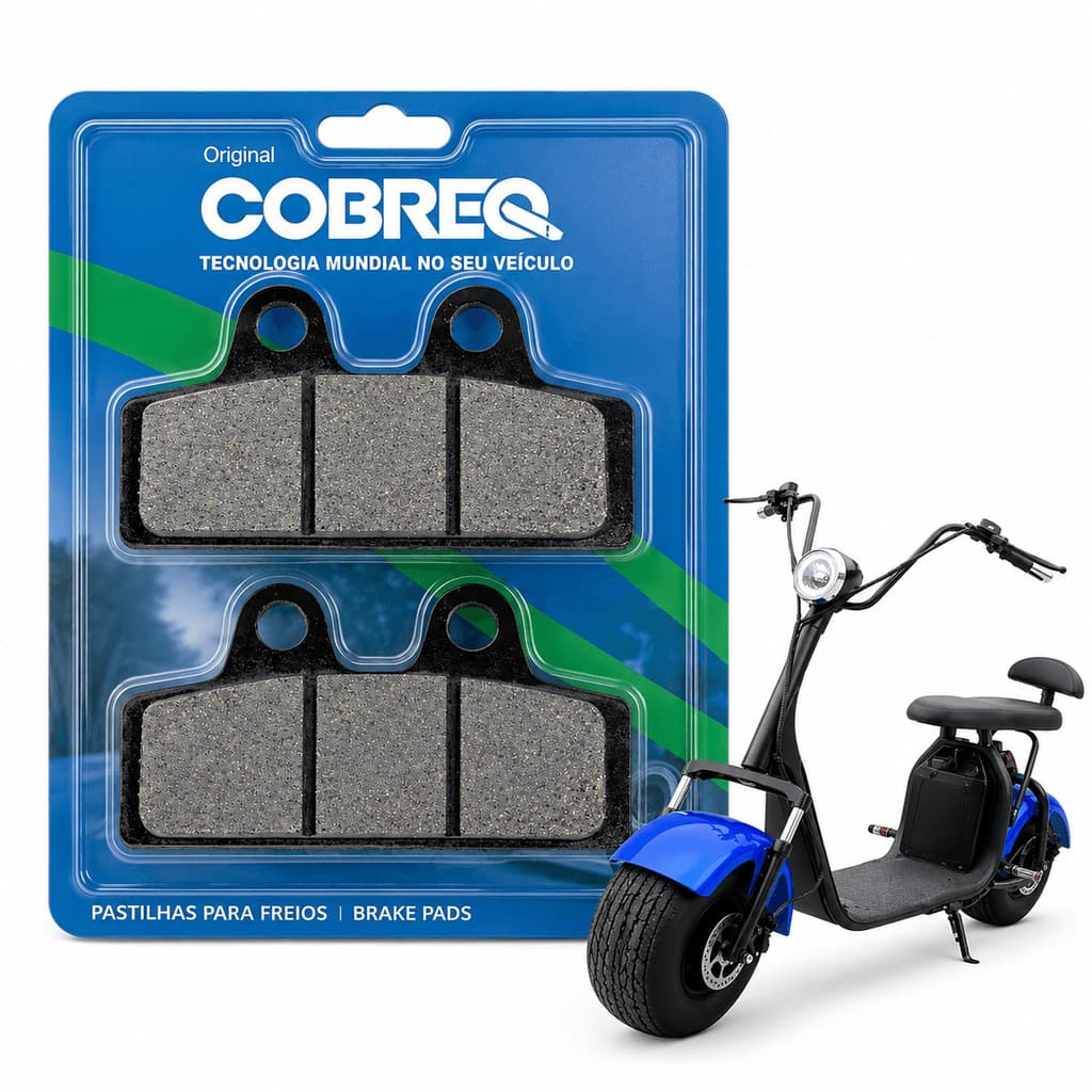 Pastilha Freio Dianteira Scooter Elétrica Citycoco - N1904