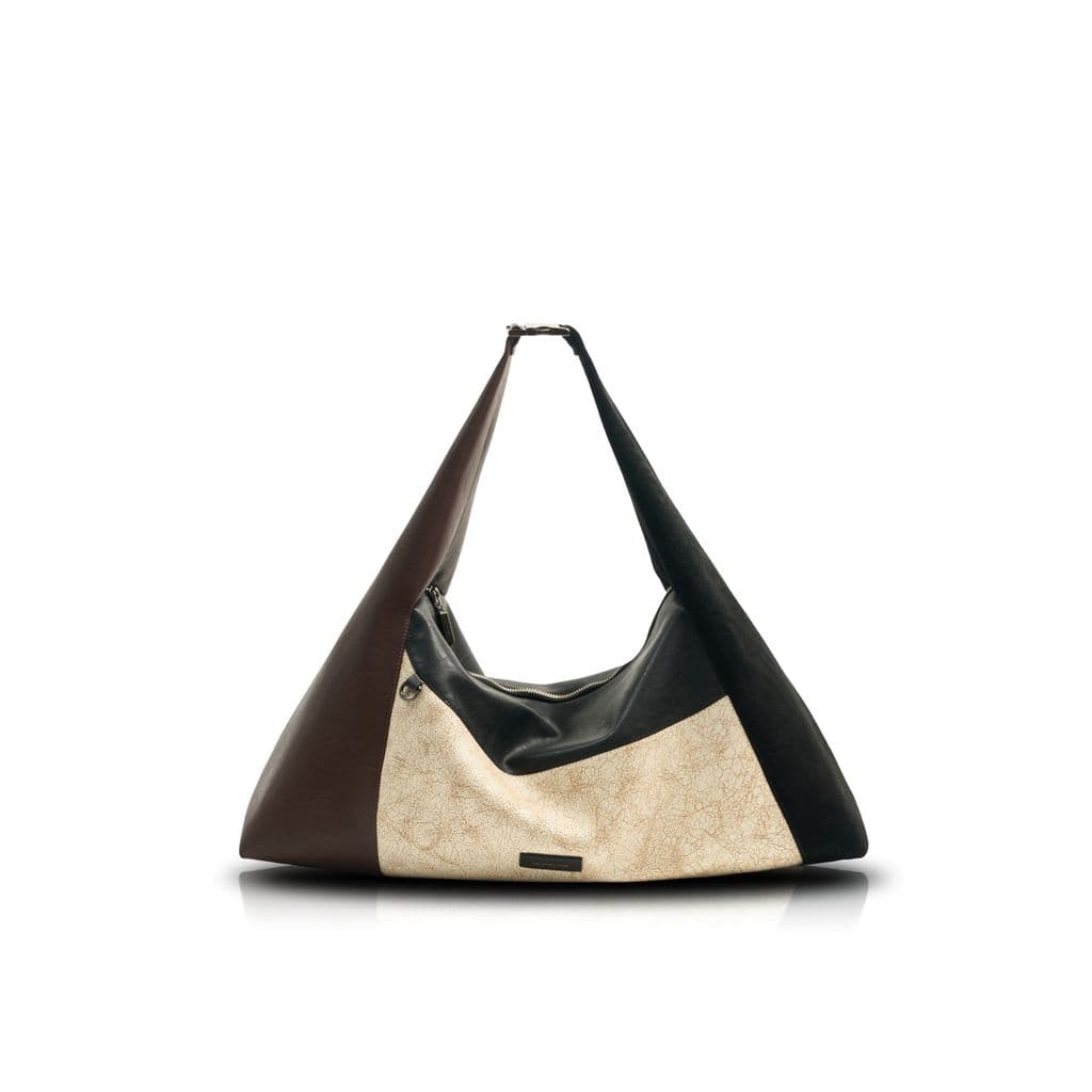 [Meng Meiqi Mesmo Estilo] INJOYLIFE Desconstrução Airbag Bolsa Grande Capacidade Lazer Viagem Commuter Ombro Crossbody
