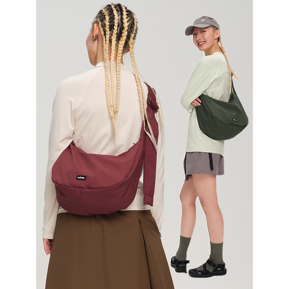 VAOPER alimentação nova marca estilo grande capacidade bolinho saco feminino lazer viagem bolsa de ombro esportes Commut