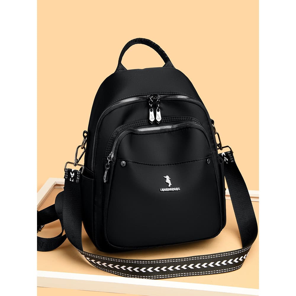 High-End senhoras mochila 2025 novo estilo Oxford pano impermeável All-Match mochila leve durável viagem saco de escola