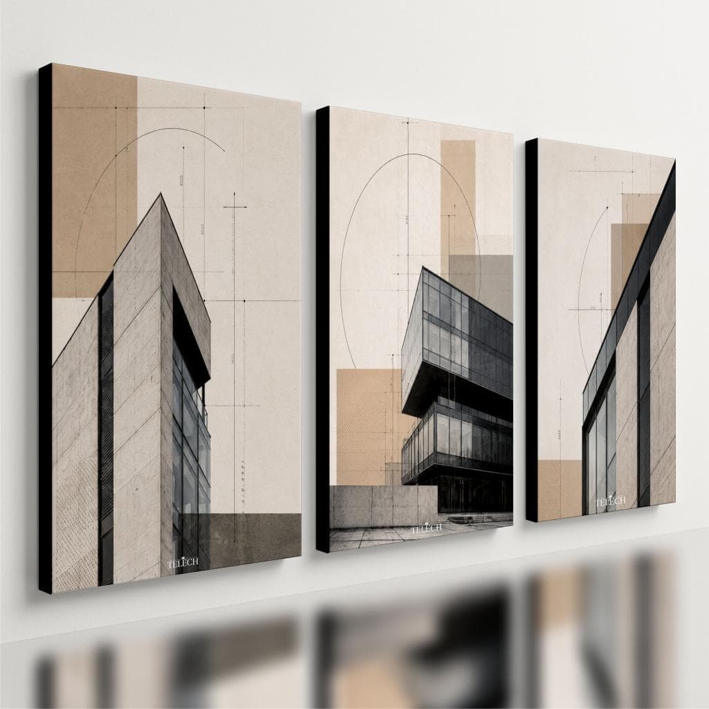 Kit3 Quadro Decorativo Arquitetura Engenharia Civil Projetista e3