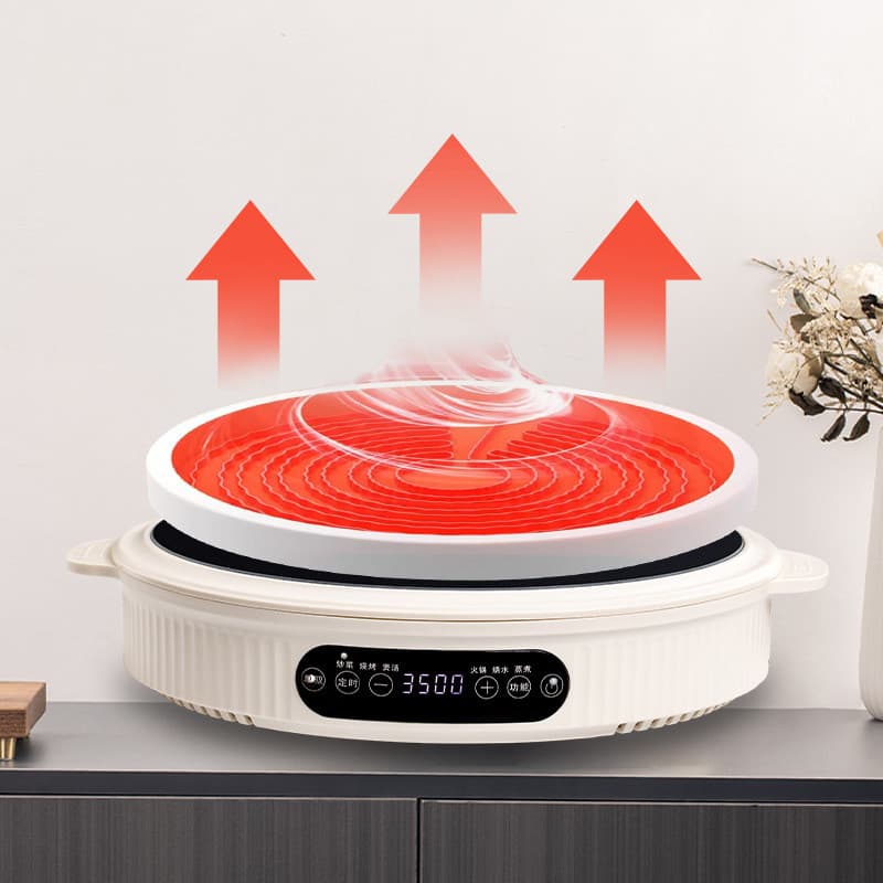 Yuelongmen eletrodomésticos de cozinha 3500W de alta potência fritar legumes guisado sopa água fervida fogão elétrico ce