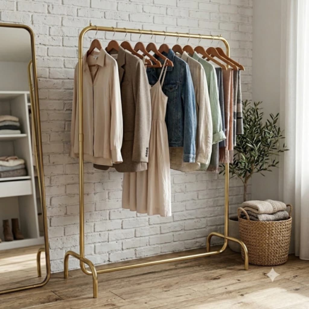 Arara De Chão Para Roupas Desfile 60cm Regulável E Reforçada