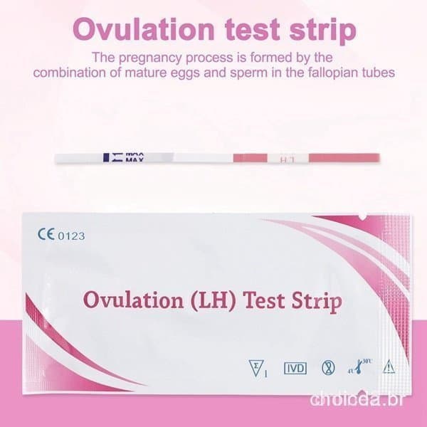 30 Pcs LH Tira De Teste De Ovulação Privada Preditor De Urina