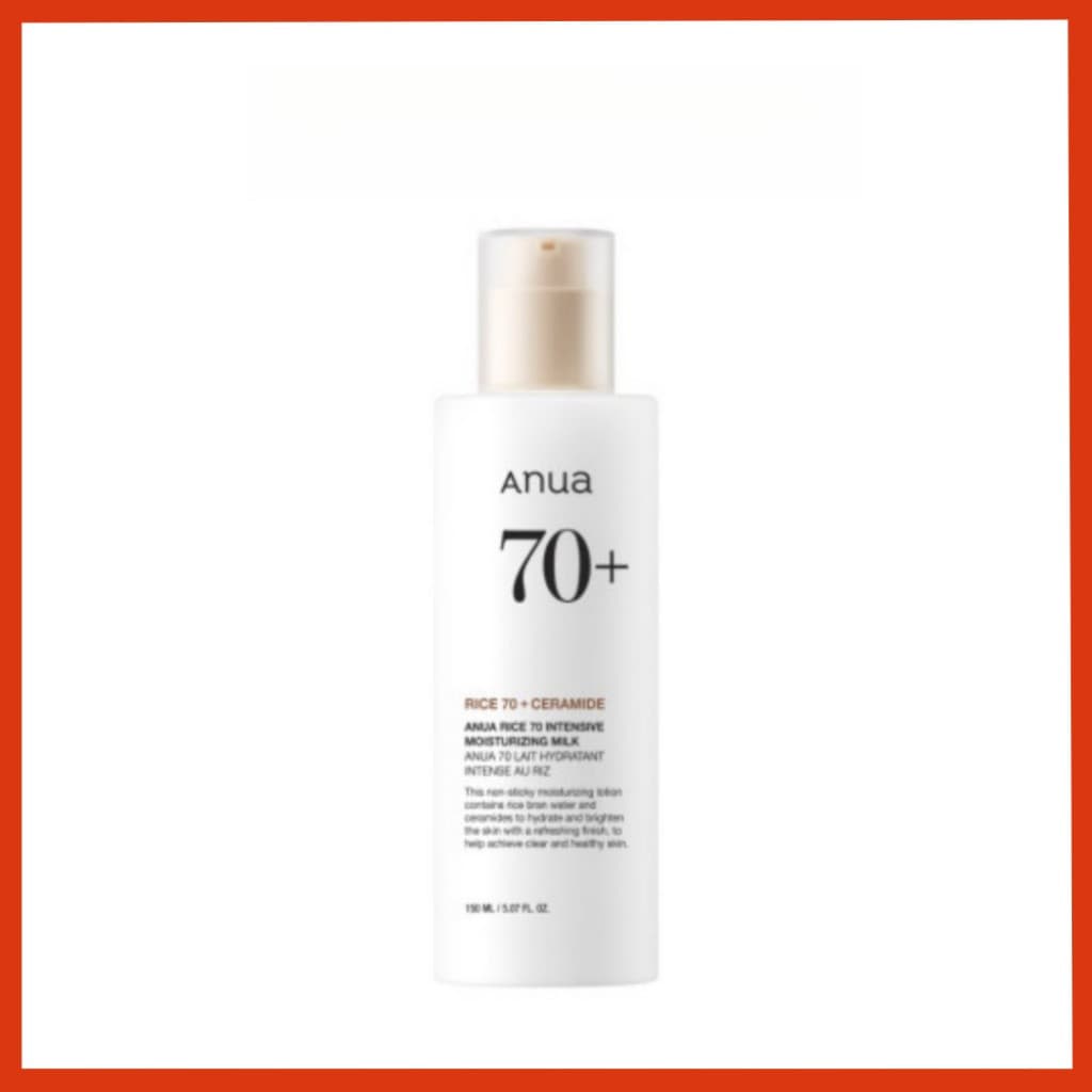 Leite Hidratante Intenso ANUA Rice 70, 150mL