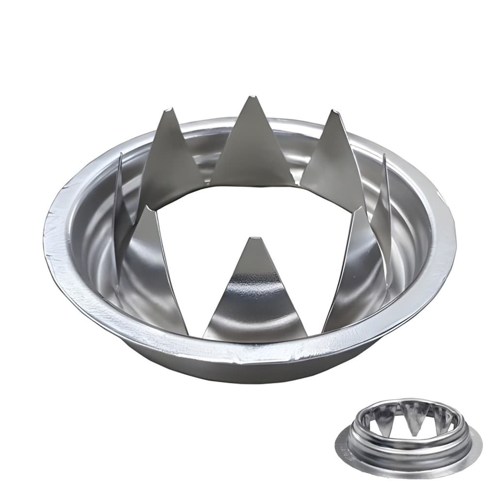 Anel Universal Colarinho Para Chaminé Fogão A Lenha Inox Ø 110/115/120mm - 9237 Hedlund
