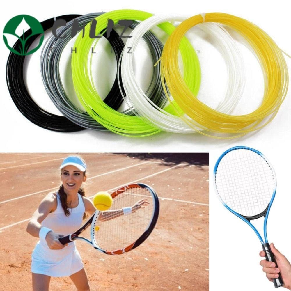 Fio De Titânio De Nylon De Poliéster CHLIZ , Corda De Raquete De Tênis De Suprimentos Esportivos De 1.35 Mm 12M , Multic