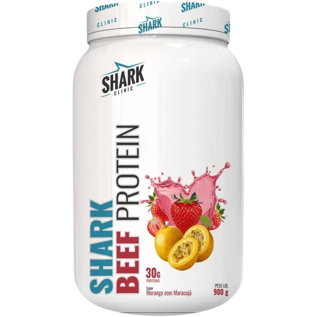 Whey Beef Protein Zero Lactose Shark Pro - Pote 900g