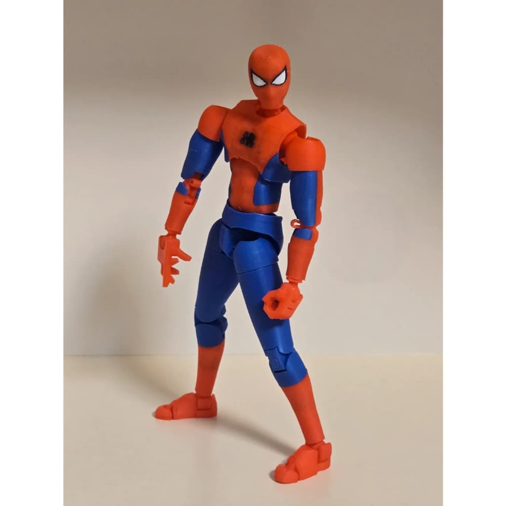 🕷️ Boneco Articulado Dummy – Spider-Man  / Miles Morales / Venom