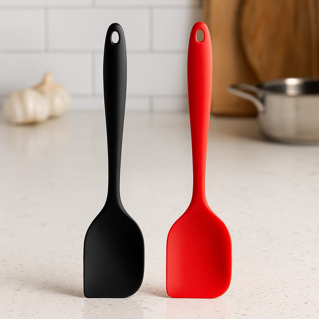 Espátula de Silicone Linha Garbo 27,6cm Resistente ao Calor Antiaderente
