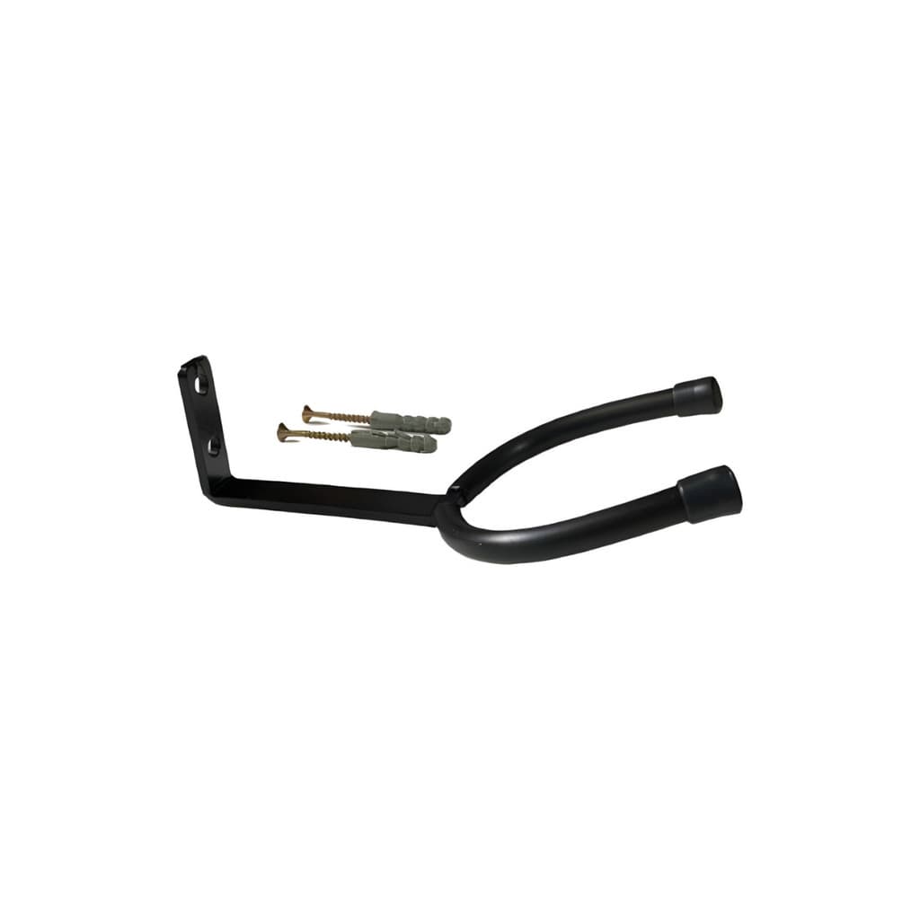 Suporte Fixo Painel Parede Violão Guitarra Baixo Ukulele Universal Multiuso Preto Simples