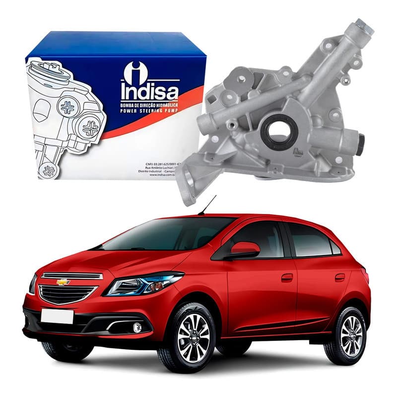 Bomba De Oleo Motor Indisa Gm Onix 1.0 1.4 2012 A 2016