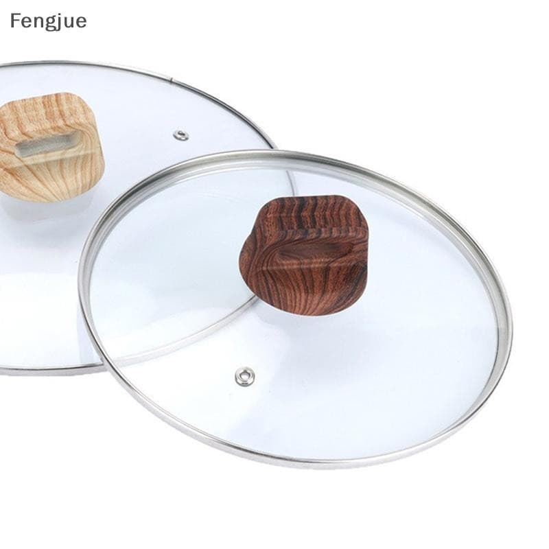 Fengjue Universal Pote Lib Botões Tampas De Madeira Resistente Ao Calor Cozinhar Pan Tampa Cobre Substituição Alça De El