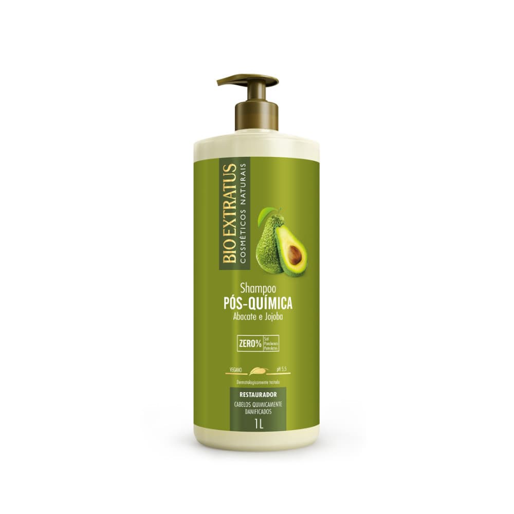 SHAMPOO PÓS-QUÍMICA 1L - BIO EXTRATUS