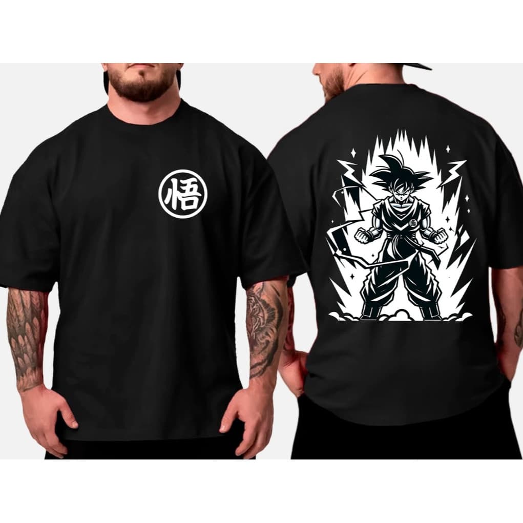Camiseta Masculina Dragon Ball Streetwear Treino Academia GYM Dragão T-shirt