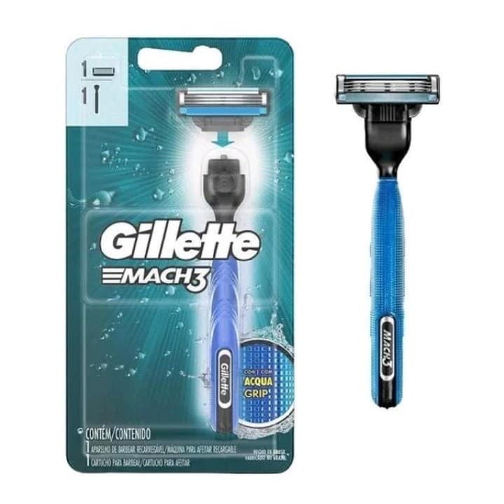 Aparelho de Barbear Gillette Mach 3 (Original)