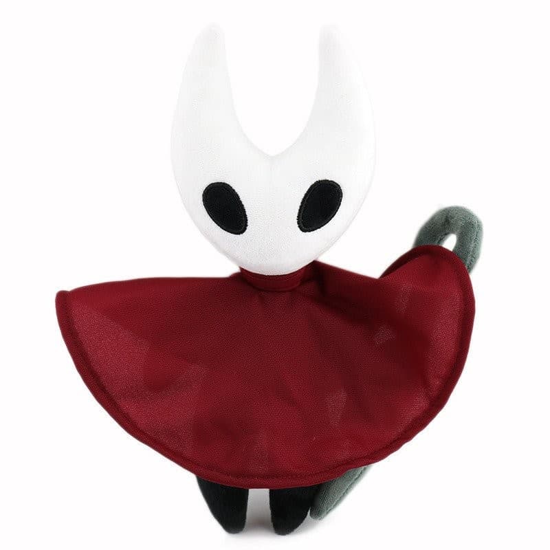 Boneco de Pelúcia Hollow Knight Hornet 9.8 Polegadas Bichinho Fofo de Anime com Capa Vermelha,Presente e Decoração para