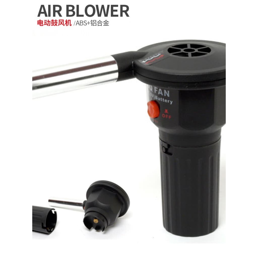 Ventilador de combustão com manivela Manual, ferramenta de fogo para churrasco, piquenique, acampamento, churrasco, igni