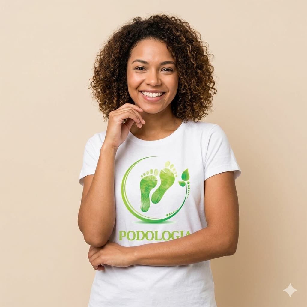 Camiseta Podologia Baby Look  Blusa Variados Tipos 04P3
