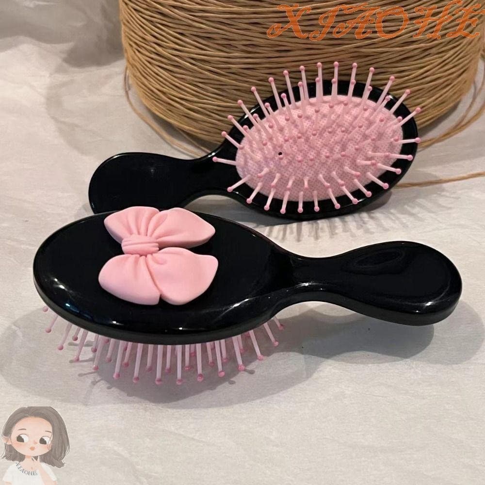 XIAOHE Pente De Ar De Desenho Animado , Portátil Antiestático Com Alça , Massagem No Couro Cabeludo , Circulação Sanguín