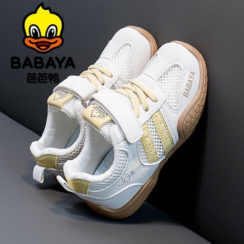 Baba pato meninas respirável sapatos casuais 2026 verão novo estilo crianças sapatos de treinamento alemão meninos All-M