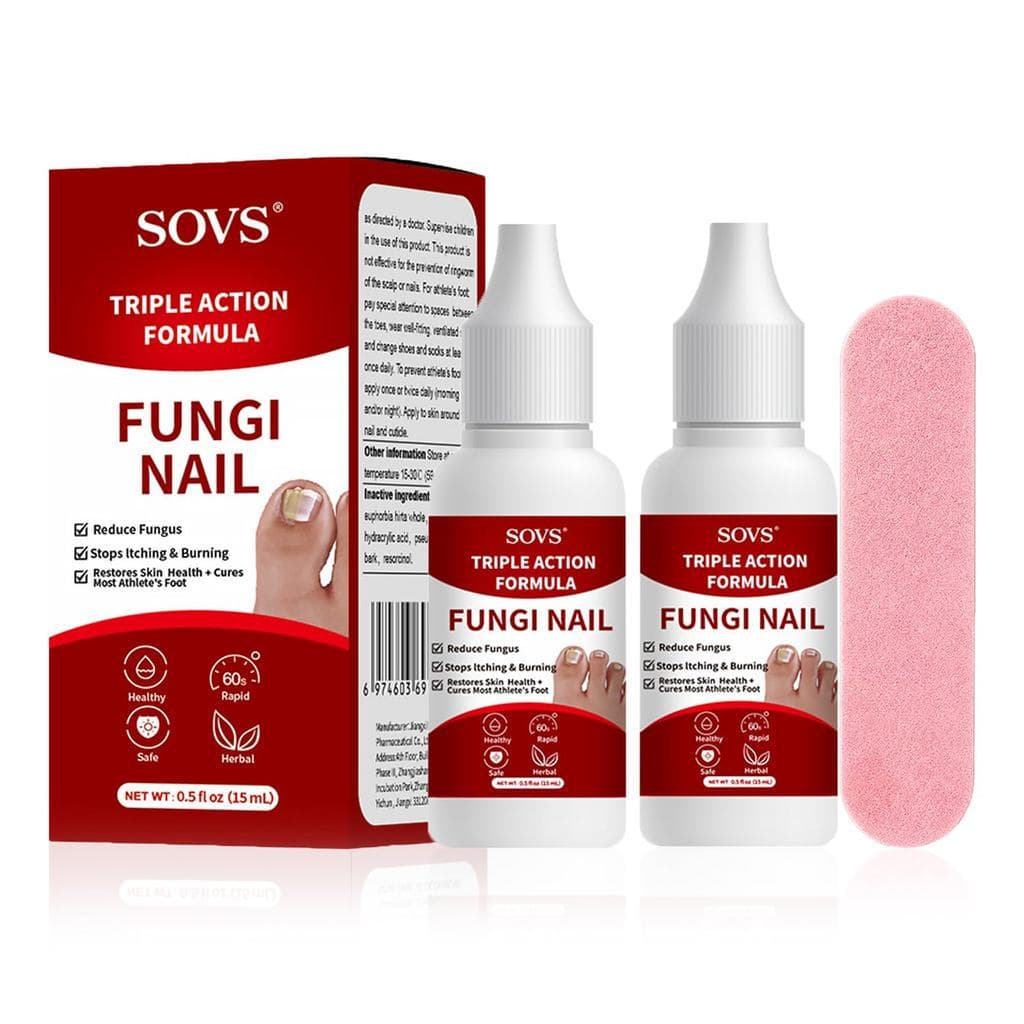 Produto para cuidado das unhas dos pés FungiNail, fórmula suave, melhora efetivamente a aparência das unhas, tornando-as