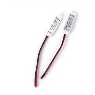 2pcs Dc12V Mini Rgb Led Controlador De Amplificador Para Smd 3528 5050 Led Strip