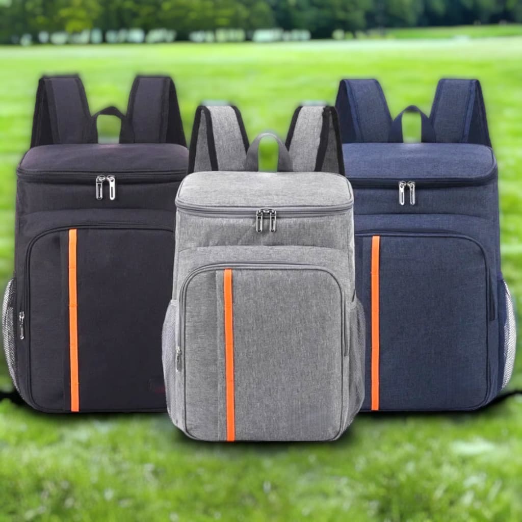Mochila Térmica Impermeável Grande Capacidade Cooler Portátil Piquenique Quente Frio 23L H-17
