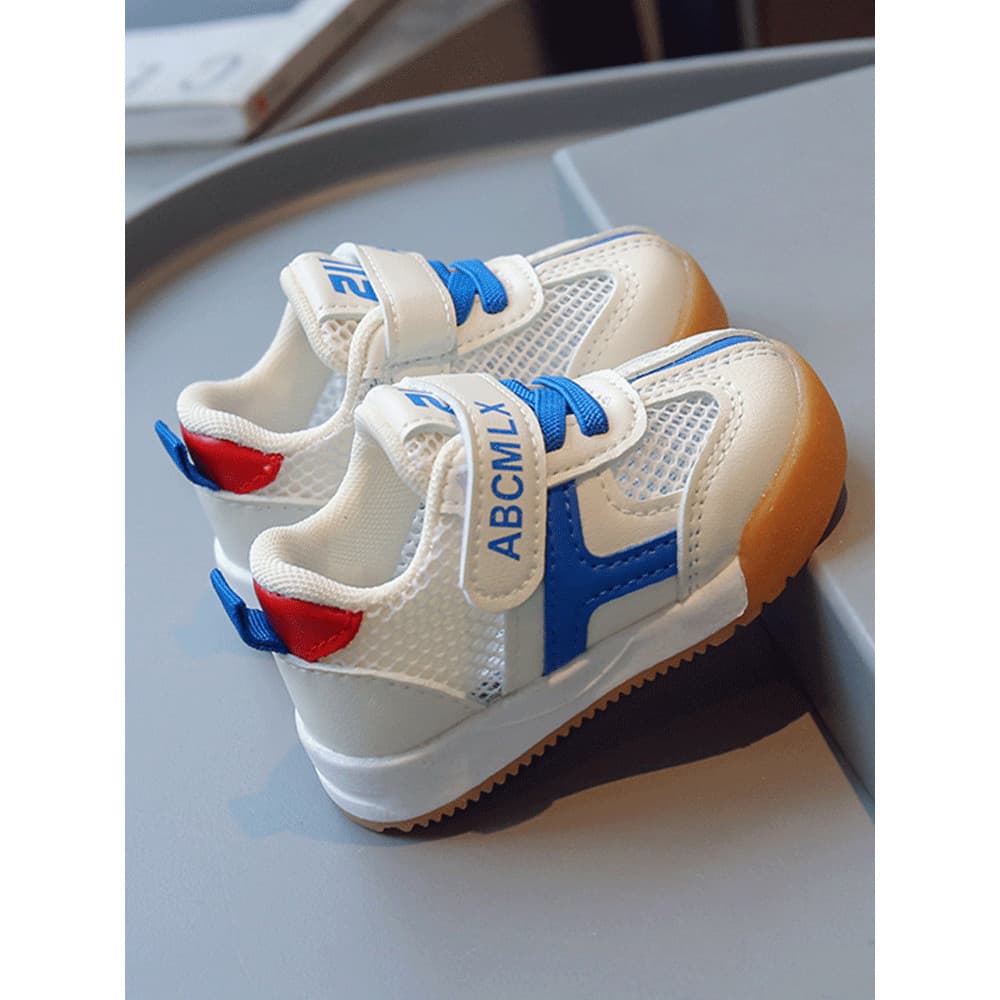 Bebê da criança sapatos meninos verão 2026 novo estilo 1-3 anos de idade meia meninas respirável oco malha sapatos do be