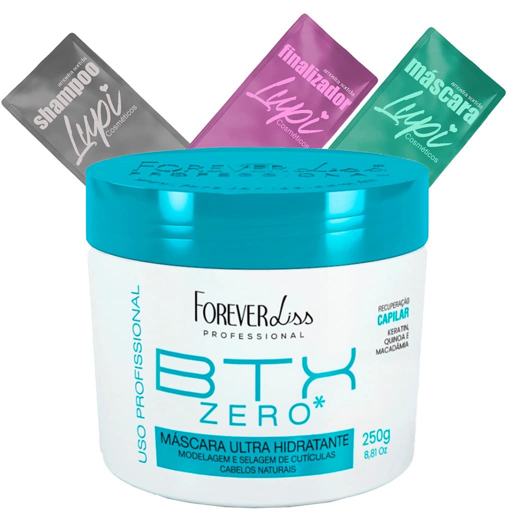 Máscara BTX Volume Zero 250gr Forever Liss