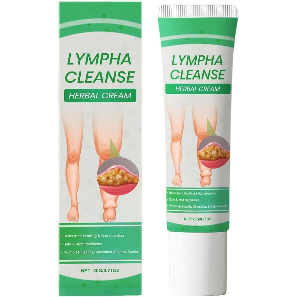 Creme para Pernas, Com Hidratação Profunda, 20G, Creme Herbal para Limpeza Linfática, Loção para Edema nas Pernas, Fórmu