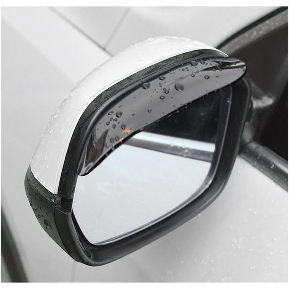 Wevdn 2 Peças Protetor de Chuva para Espelho Retrovisor, Protetor de Chuva Impermeável em PVC para Espelho Retrovisor Ex