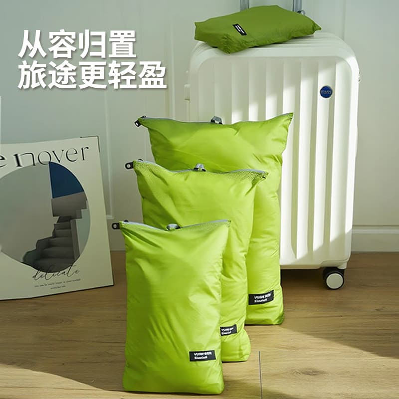 T Tan Yema Su Park Time Revestimento de silicone à prova d'água Bolsa de roupas sujas de grande capacidade Bolsa de arma