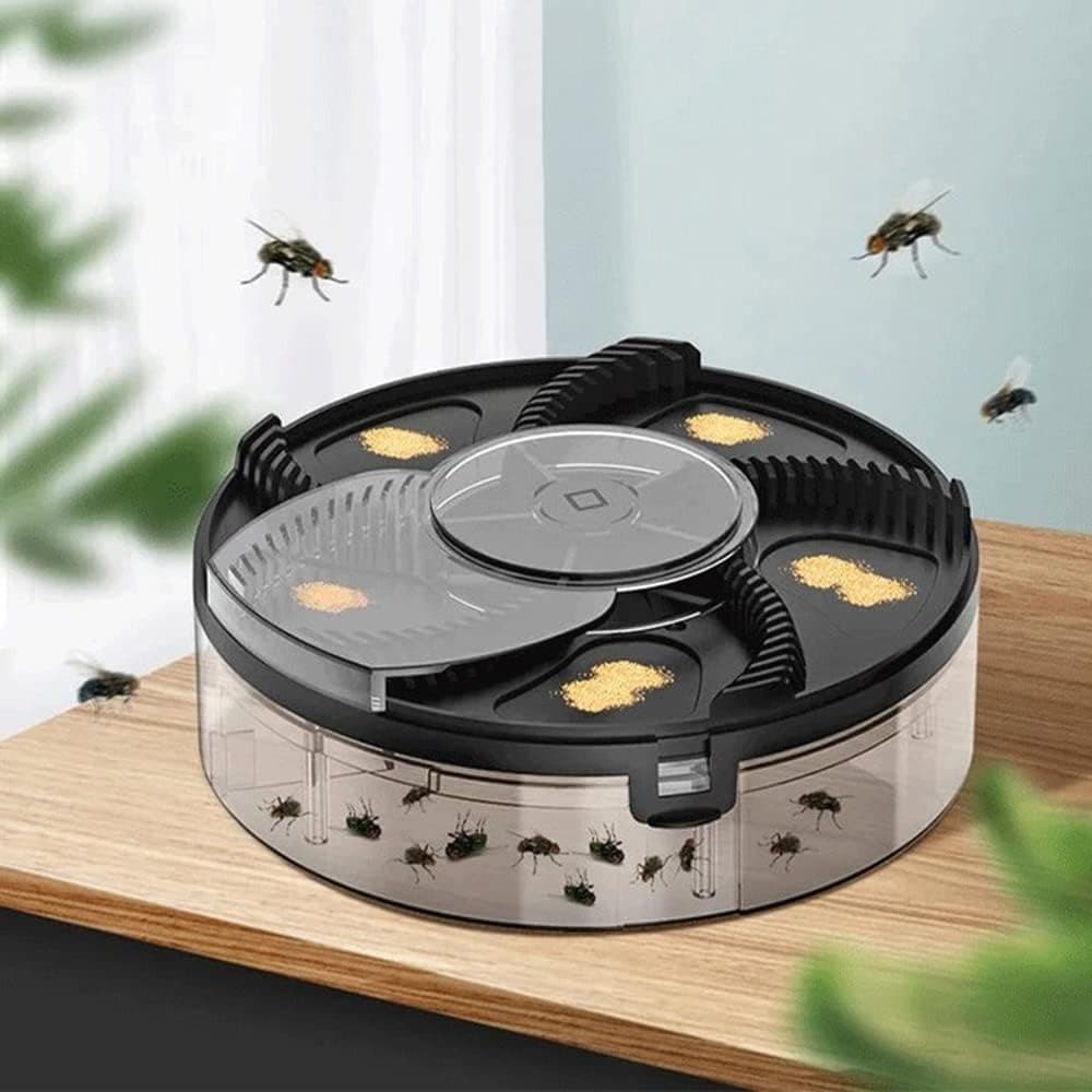 Armadilha Captura Moscas e Mosquitos USB Bivolt  Silenciosa Eficiente, Usa Isca
