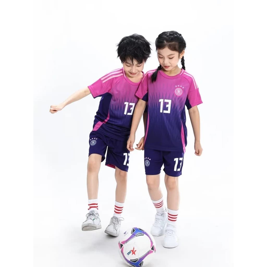 Camisa Seleção Brasileira Camisa Home/Away Versão Torcedor Uniforme de futebol infantil terno uniforme de treinamento de