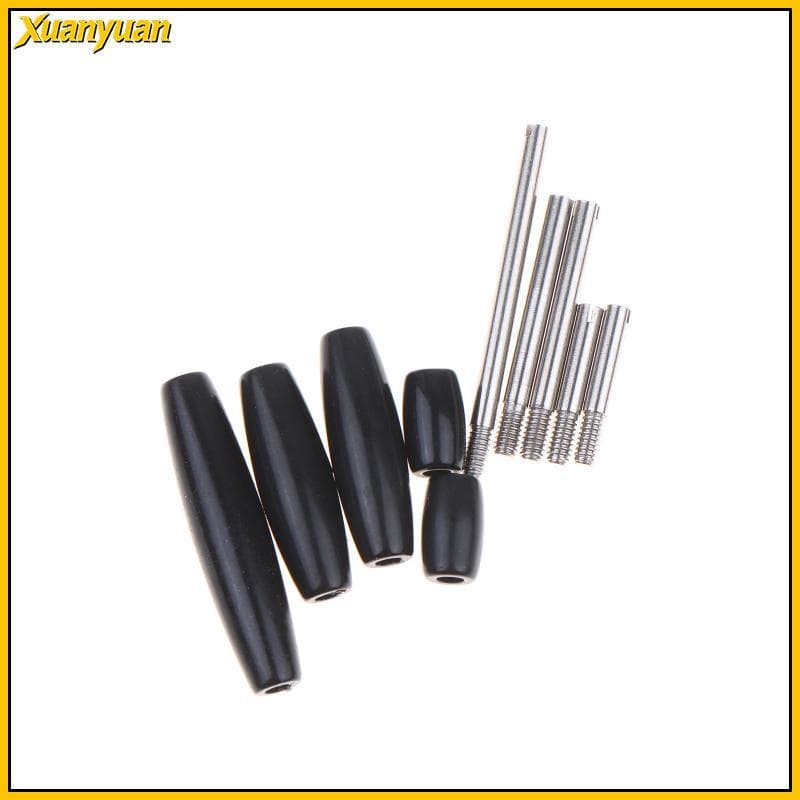 XYuan Conjunto De 10 Peças Kit De Reparo De Saxofone Eixo De Baquelite Com Parafuso De Haste Para Alto Tenor Qui Fix Ess